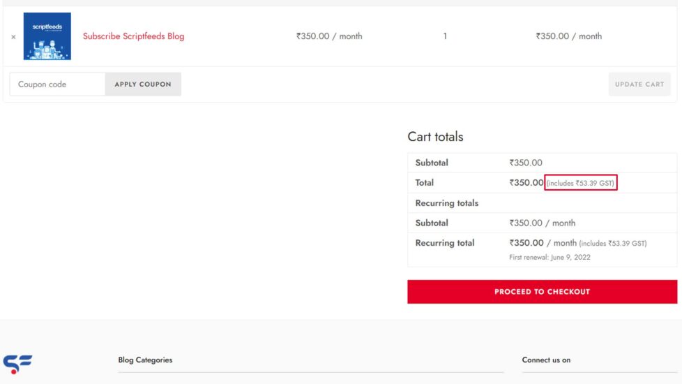 replace Includes Tax text in WooCommerce checkout page