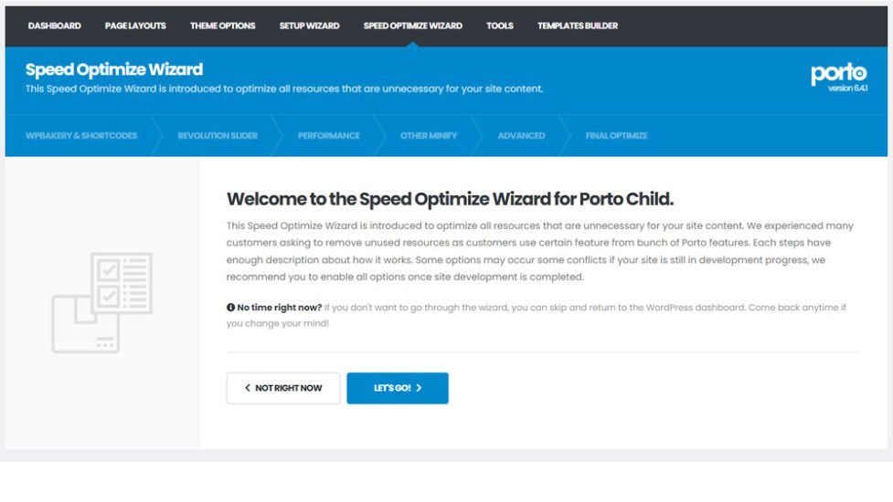 Porto WordPress theme Optimization